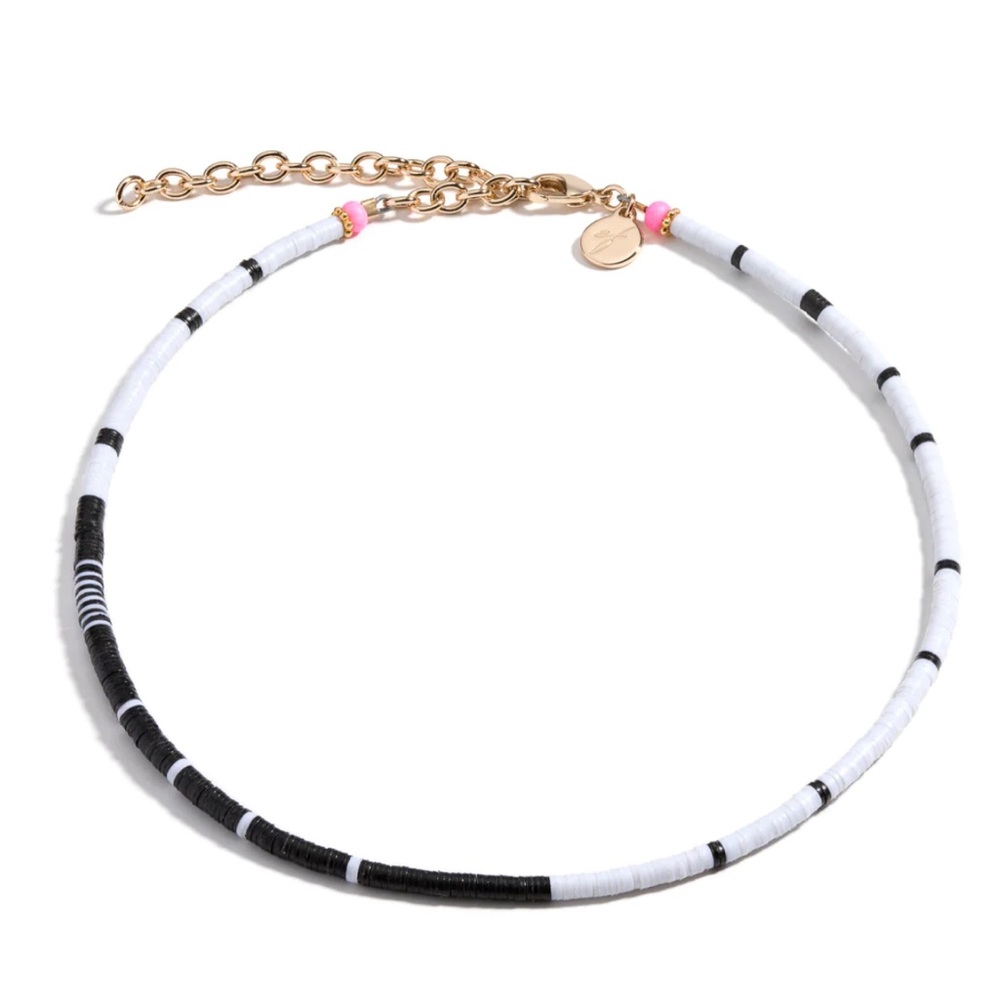 Elsie Frieda The Louise Choker | Kiara Black and White